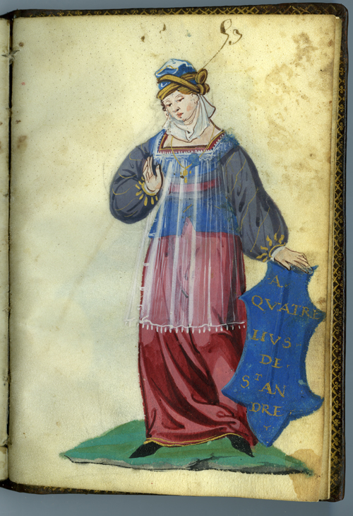 Mulleres do Camiñi de Santiago. Libro manuscrito